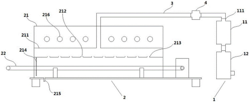 Heat recovering and preheating device for dryer