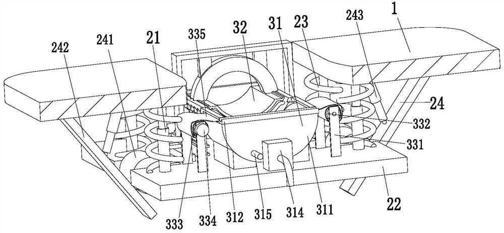 An external auxiliary inspection device for genitals