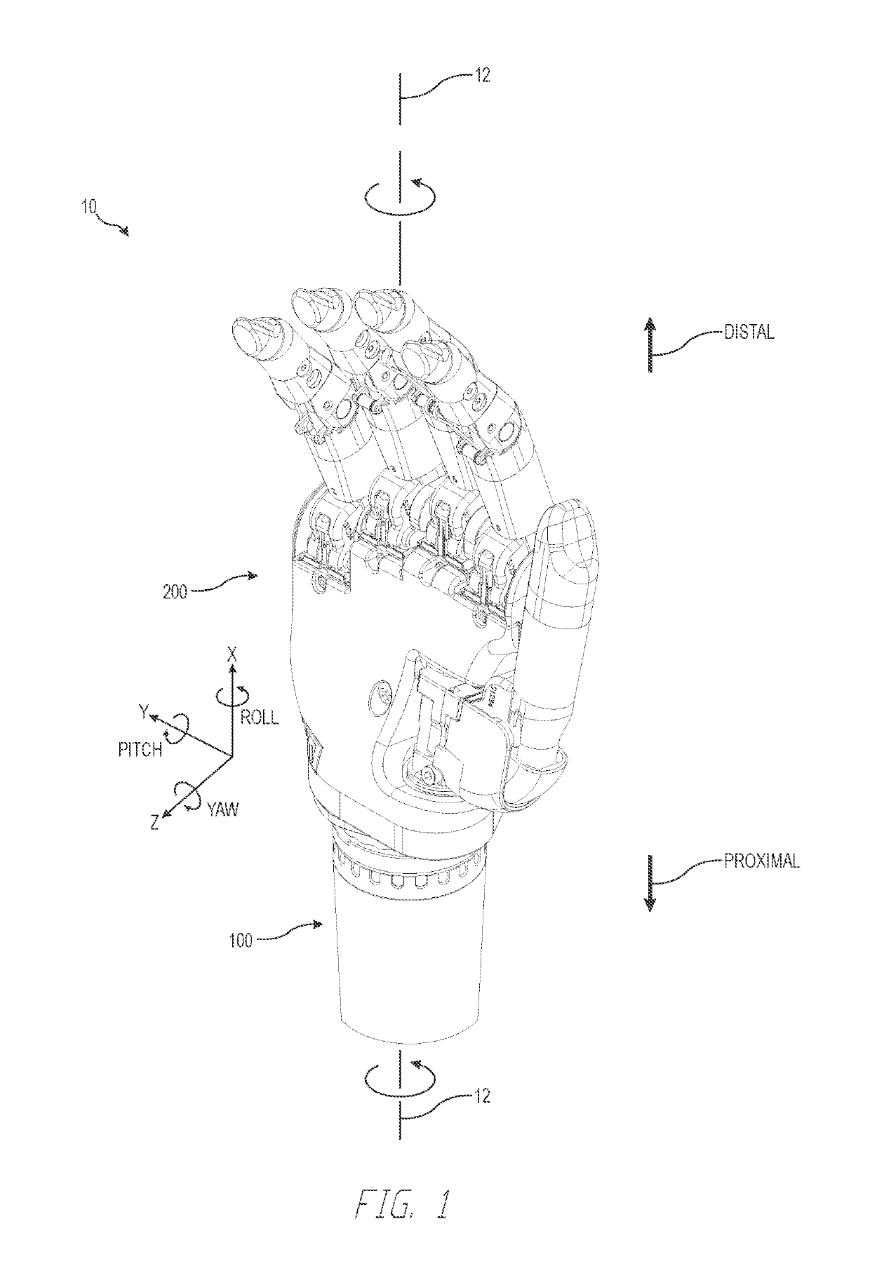 Systems and methods for prosthetic wrist rotation