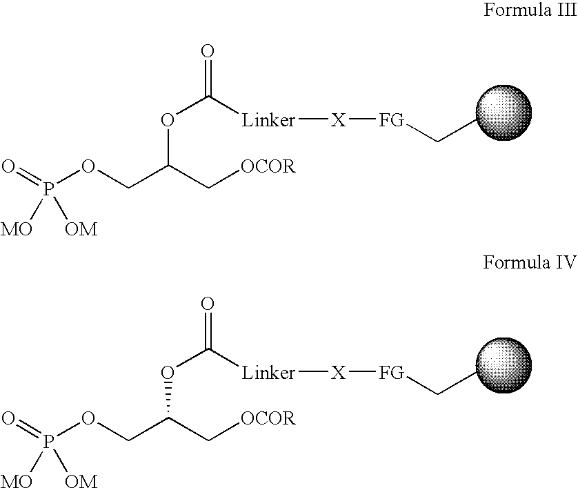 Immobilised phosphatidic acid probe