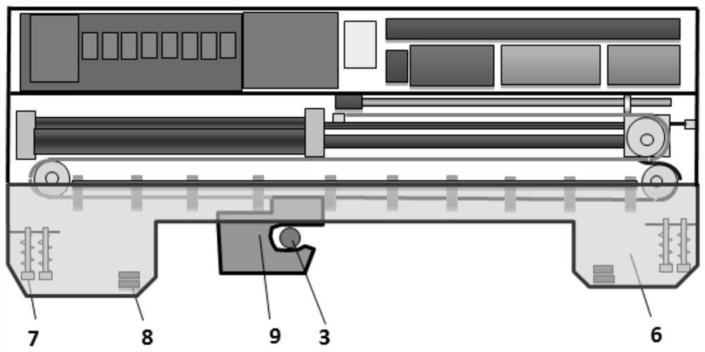 A method of quickly mooring a helicopter operating at sea