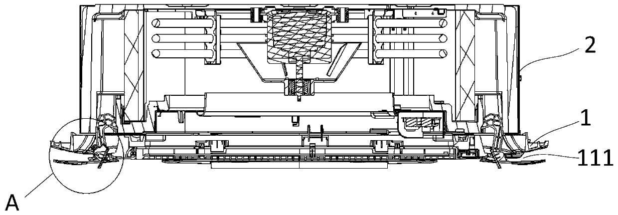 Air conditioner and air deflector control method for heating of air conditioner