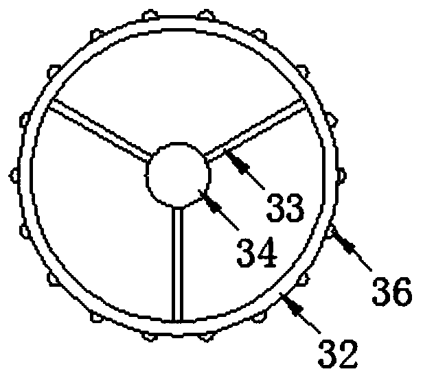 Hepatobiliary surgery nursing device with drainage function