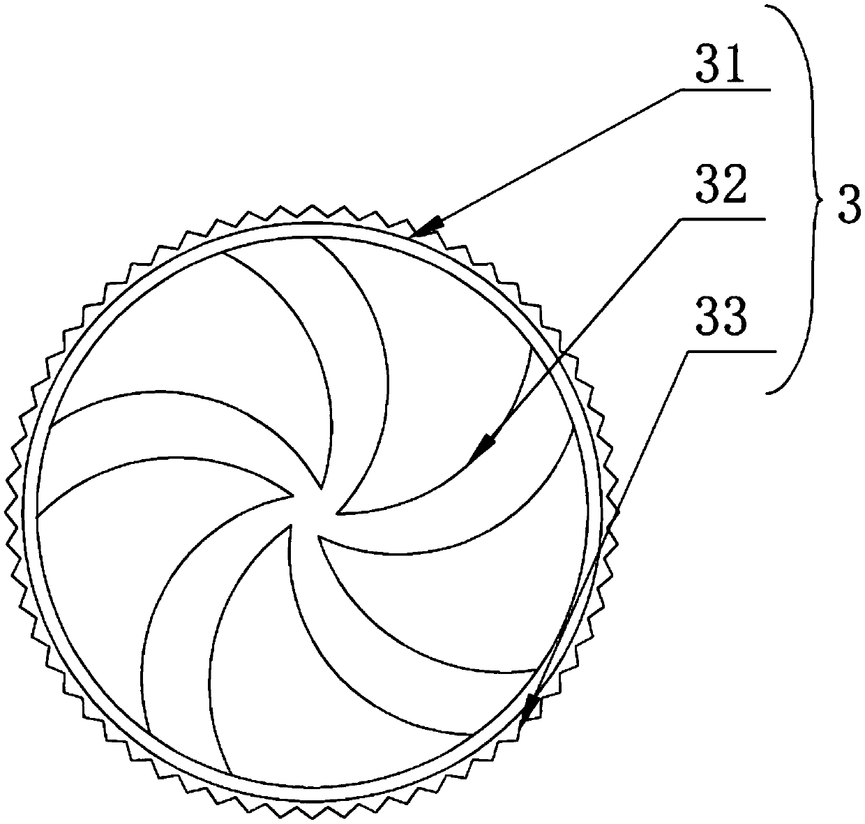 Reverse double-turbine high-pressure axial flow pump