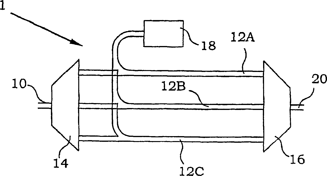 Contingous wavve pumped parallel fiber optical parametric amplifier