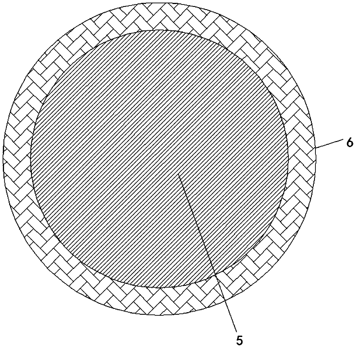 Levelling and ironing device for textile fabric