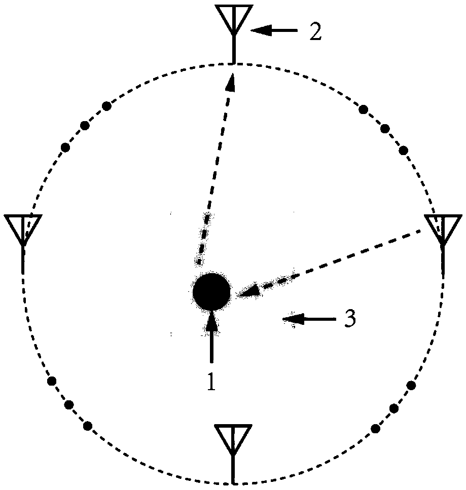 Method for improving linearity of microwave imaging by using compressed sensing