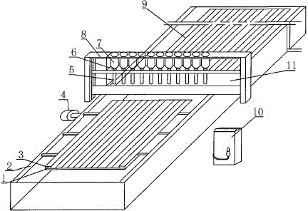 Automatic welding equipment of steel net framework