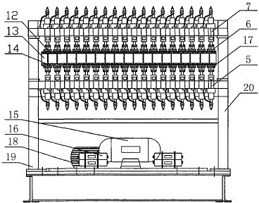 Automatic welding equipment of steel net framework