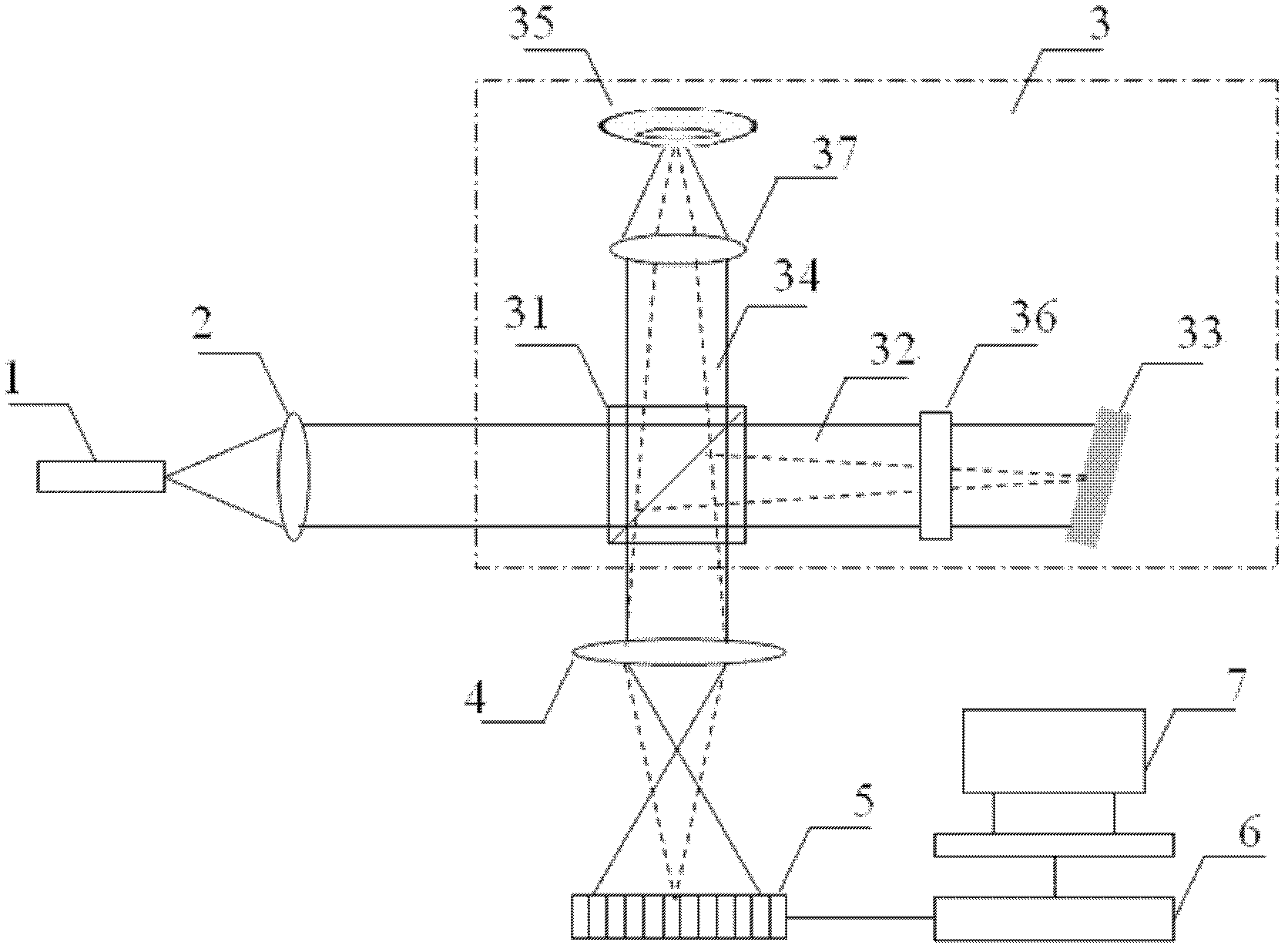 Method and system of time-domain optical coherence tomography without depth scan