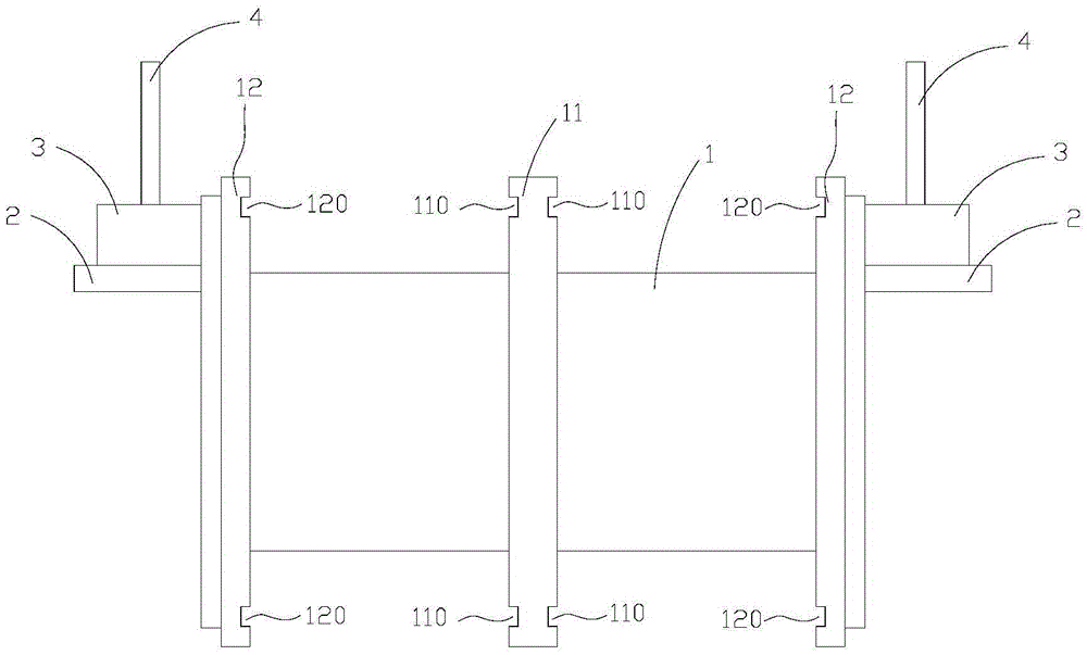 Detachable transformer bobbin with adjustable pin height