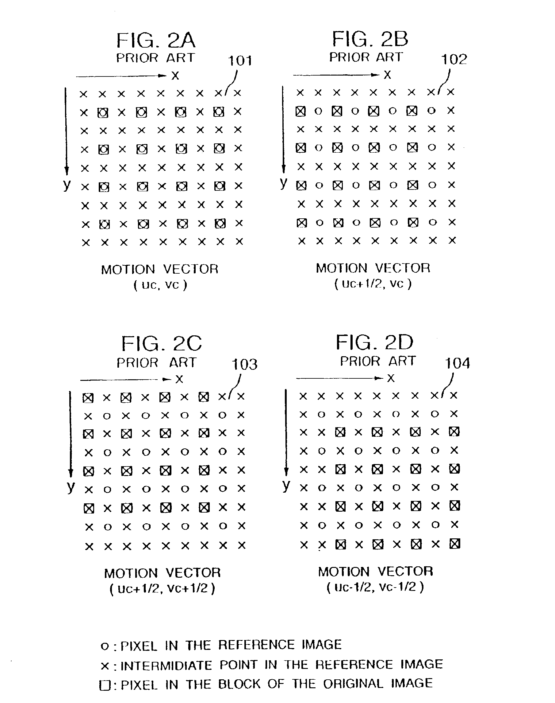 Video coding method and apparatus for calculating motion vectors of the vertices of a patch of an image and transmitting information of horizontal and vertical components of the motion vectors