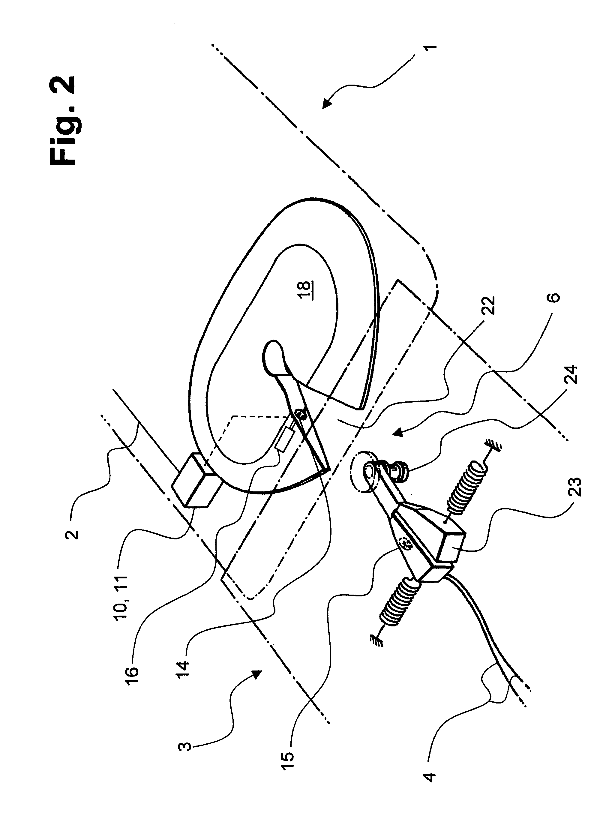 Method for the transmission of electrical pneumatic or hydraulic energy and an energy transmission system