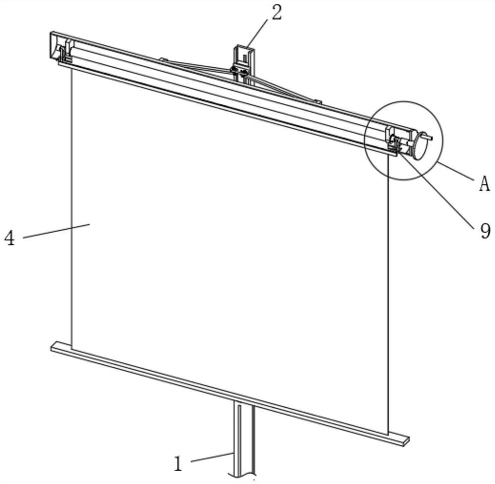 Effect analysis device for rural modern remote education