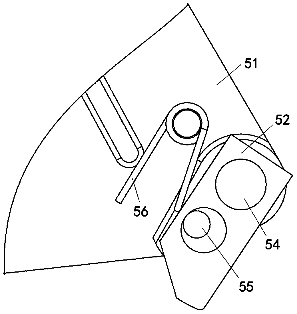 Switching-off and switching-on tripping device of circuit breaker operating mechanism