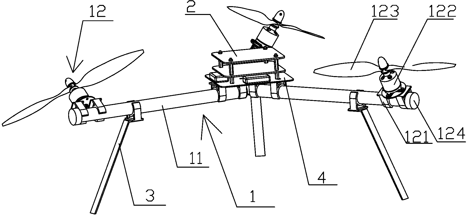 High-reliability unmanned aerial vehicle with tilt rotors