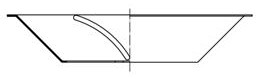 Dish-shaped separation disc of centrifugal oil purifier