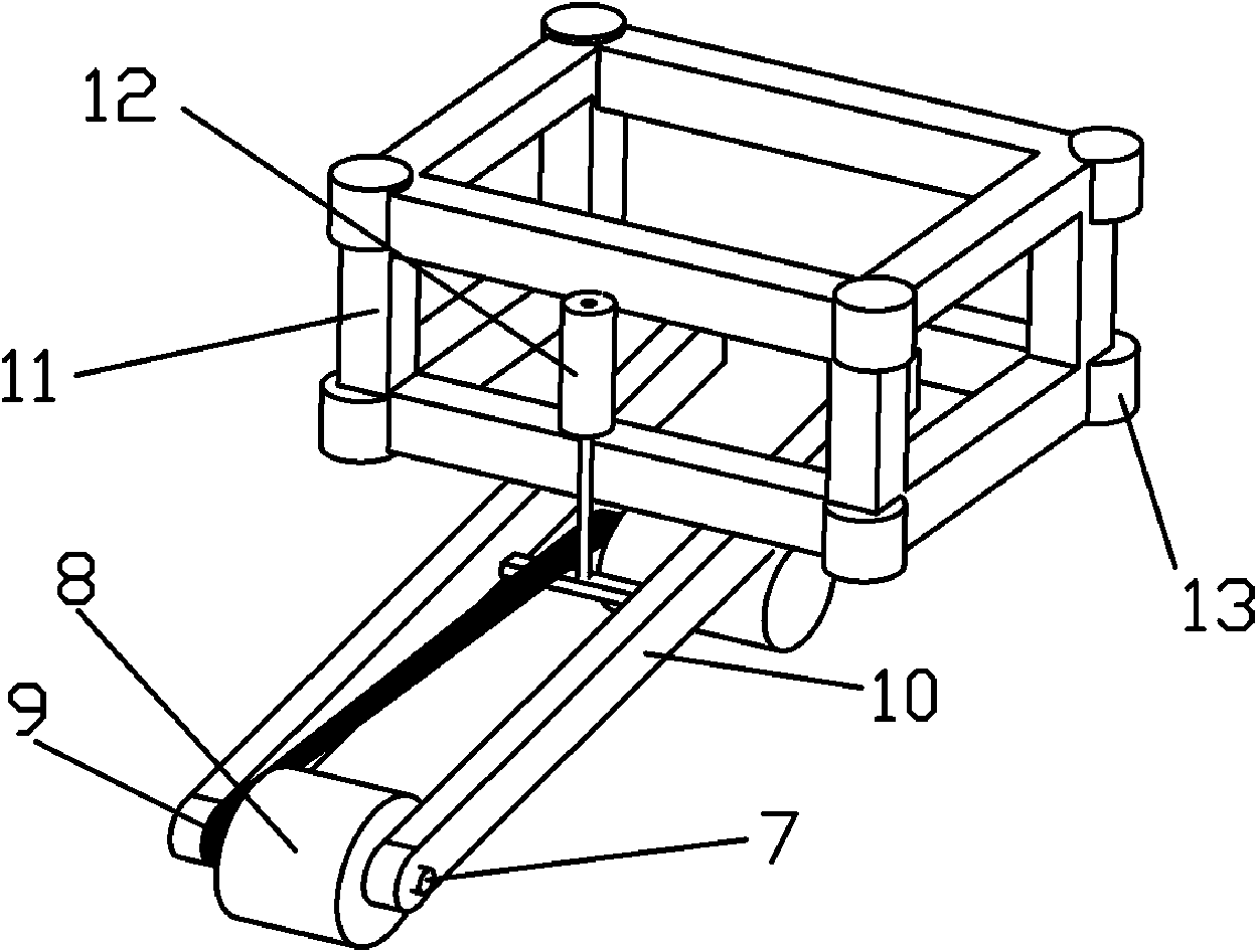 Peeling method and device of small diameter log