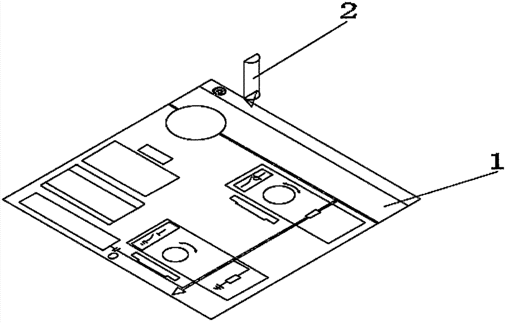 Surface paster processing technology