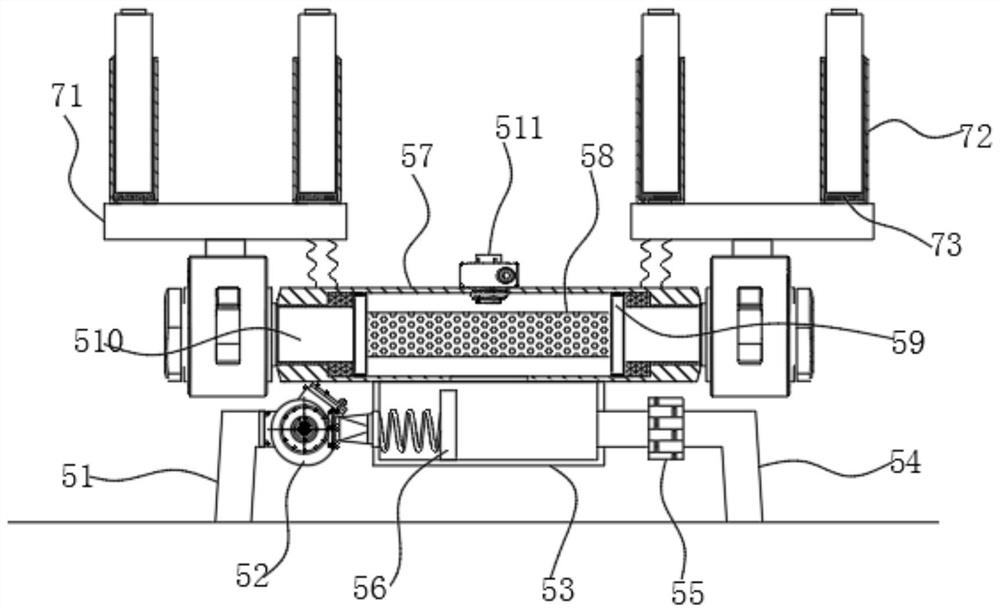 A detection reagent storage device for detecting braf gene mutation