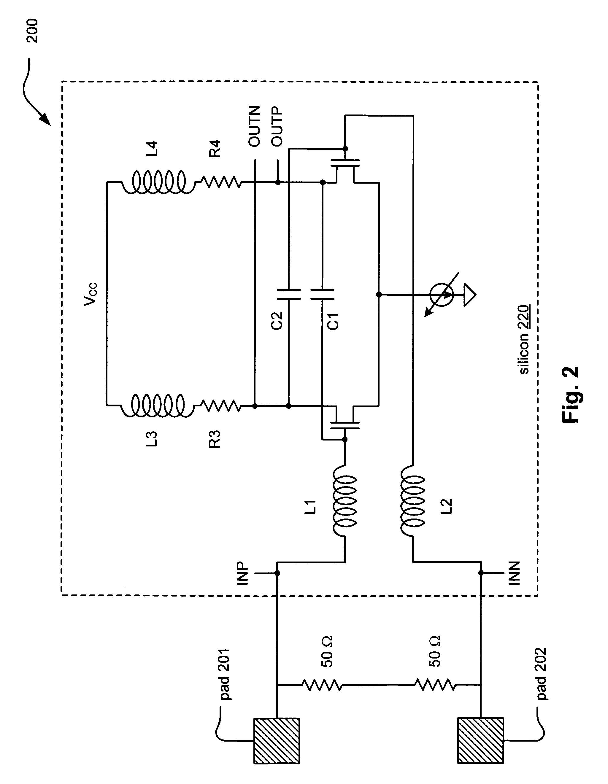 Current-controlled CMOS (C3MOS) fully differential integrated wideband amplifier/equalizer with adjustable gain and frequency response without additional power or loading