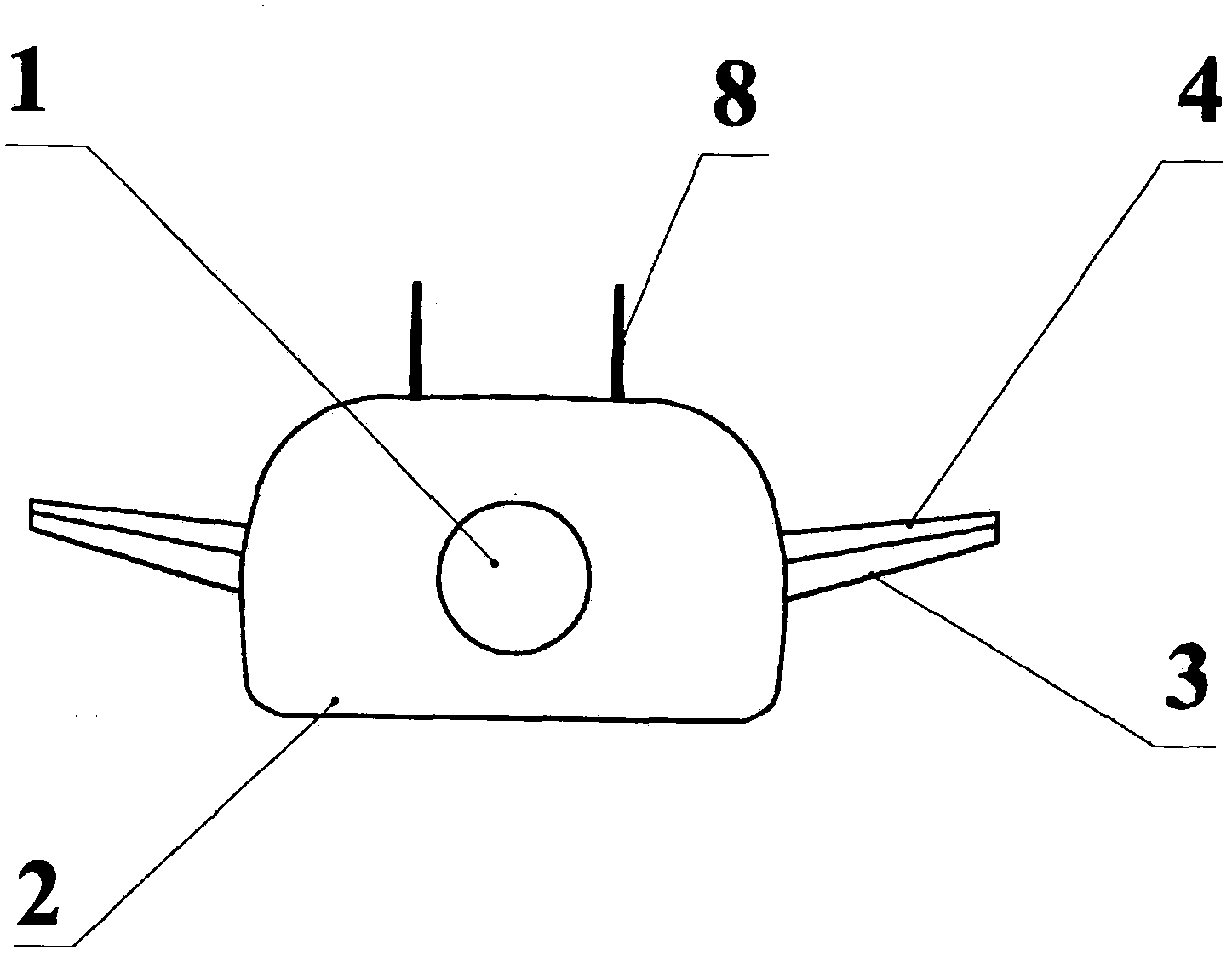 An Aerodynamic Layout of a Transatmospheric Reusable Vehicle