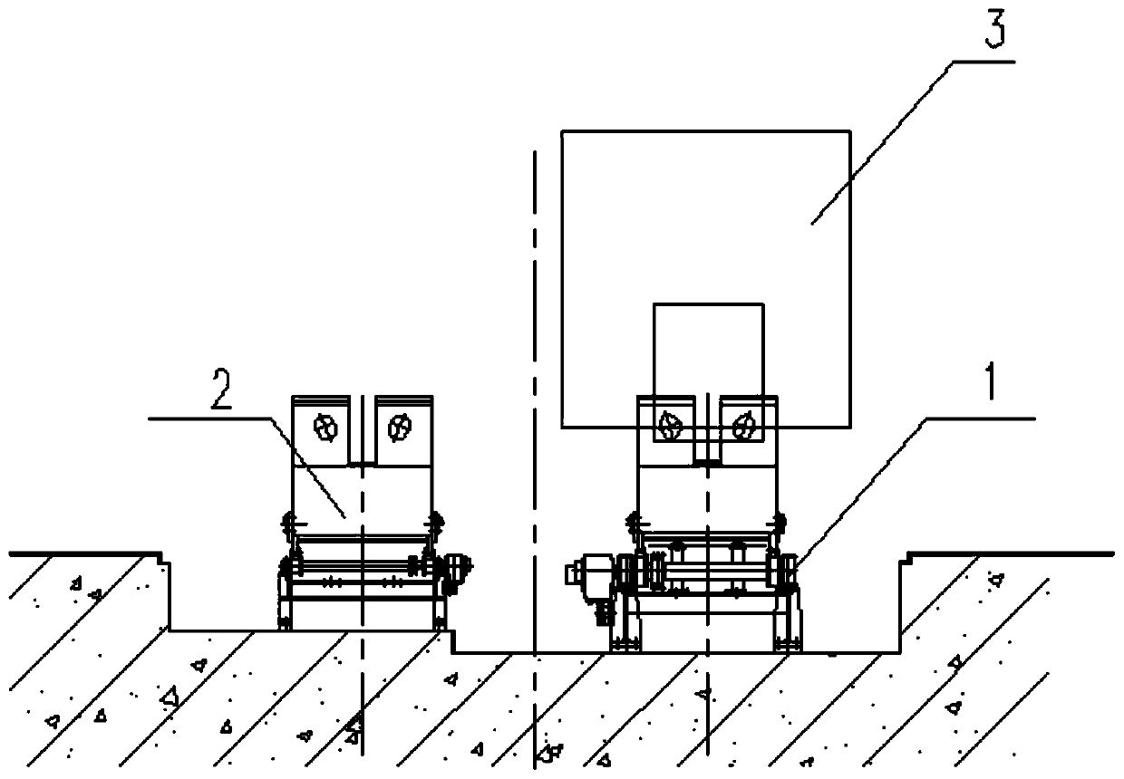 Steel coil conveying system