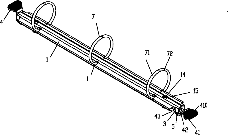 Ring binder mechanism