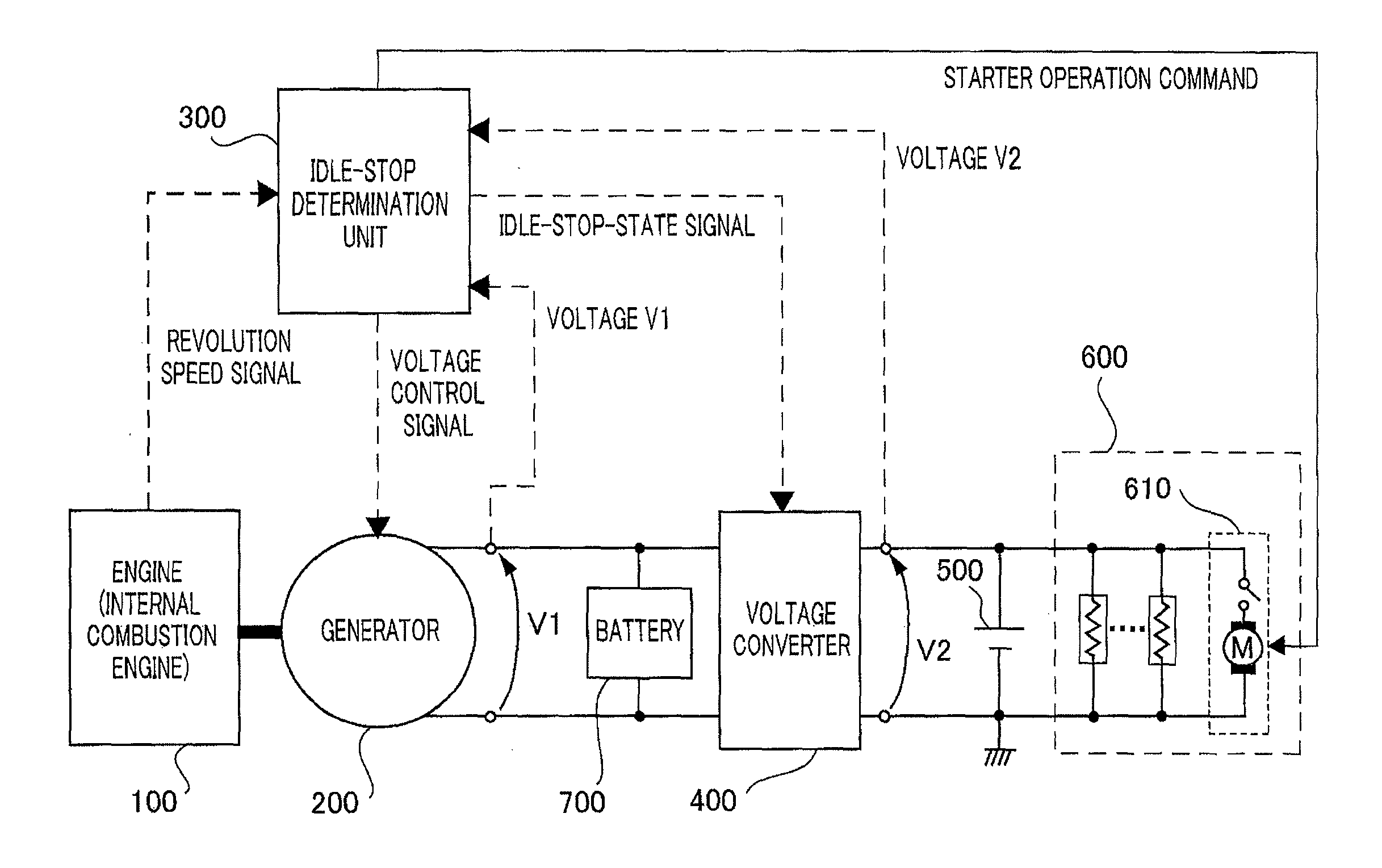 Vehicular power supply device