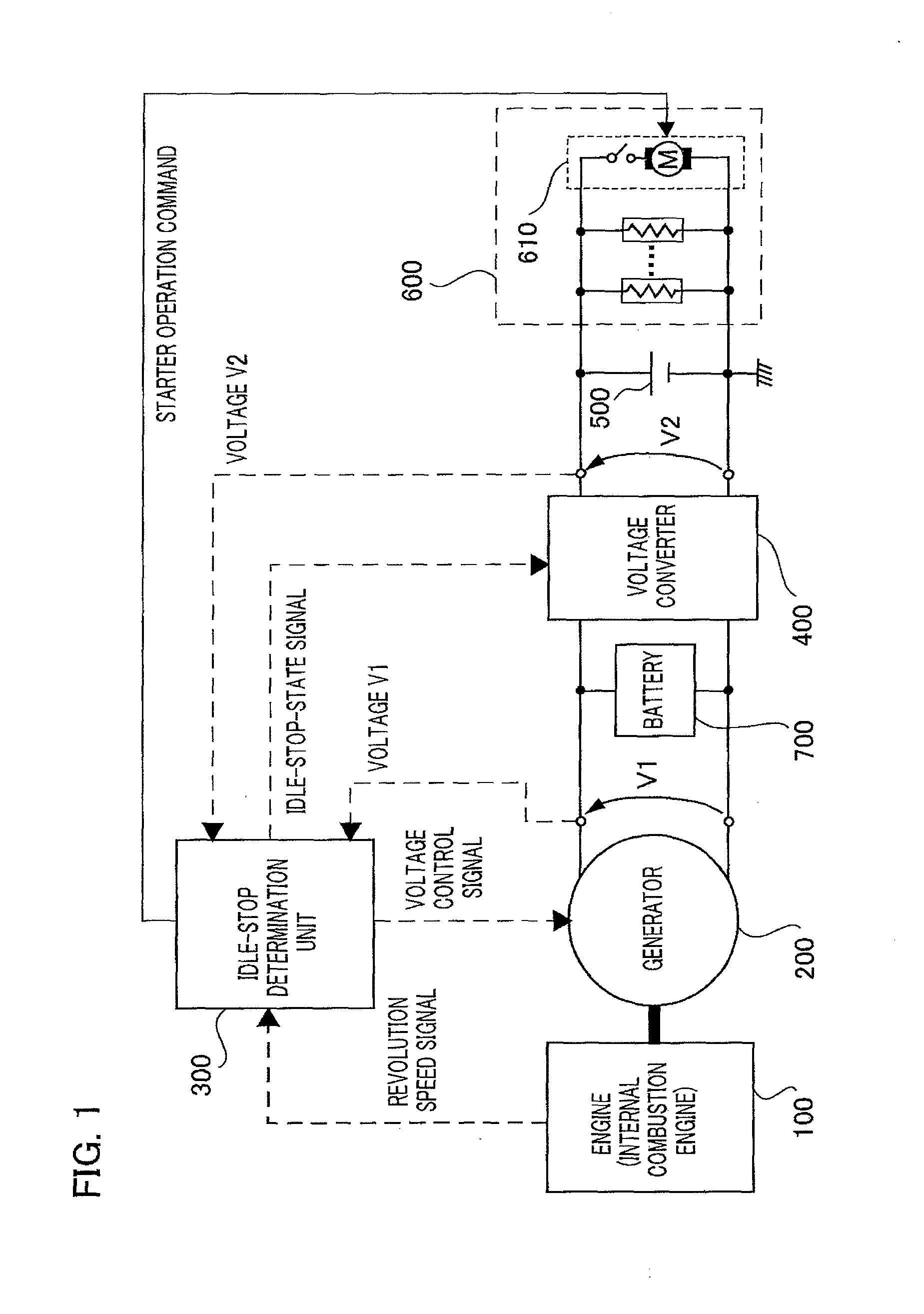 Vehicular power supply device