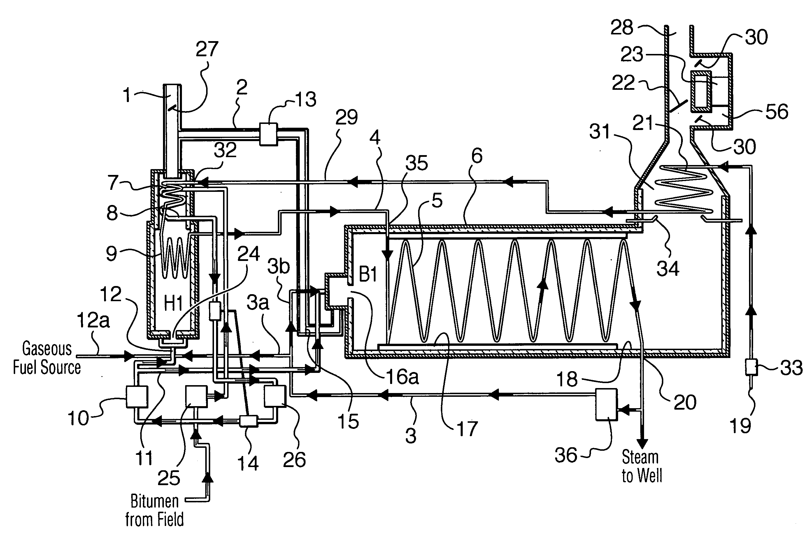 Steam generation apparatus and method