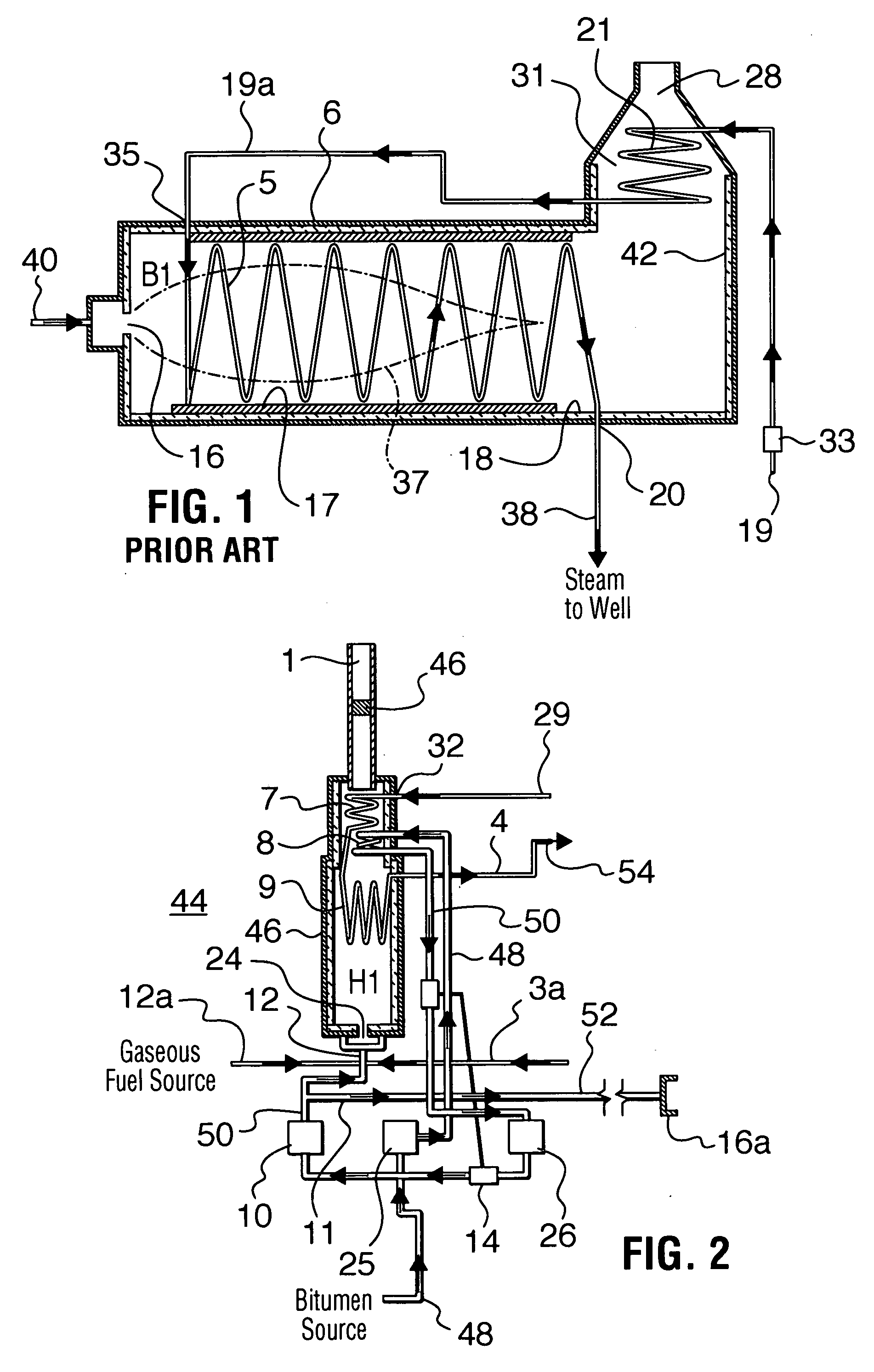 Steam generation apparatus and method