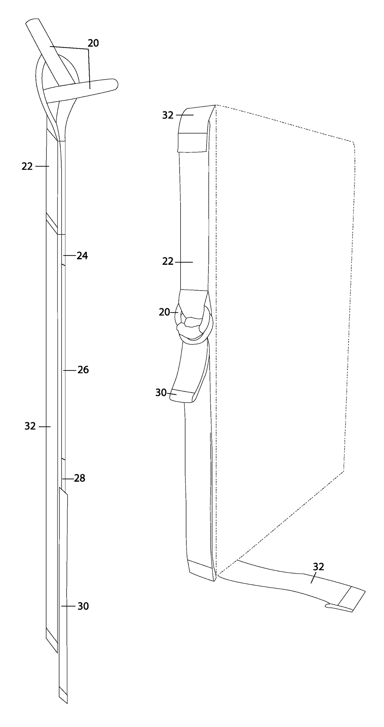 Adjustable bookmark including a buckle