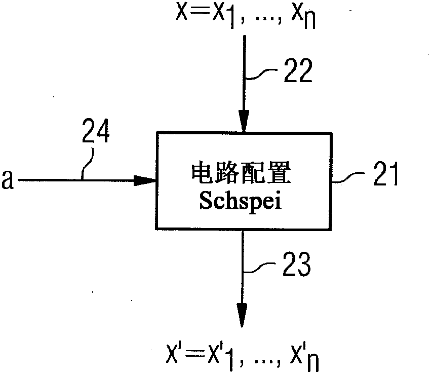 Method and device for correction of ternary stored binary data