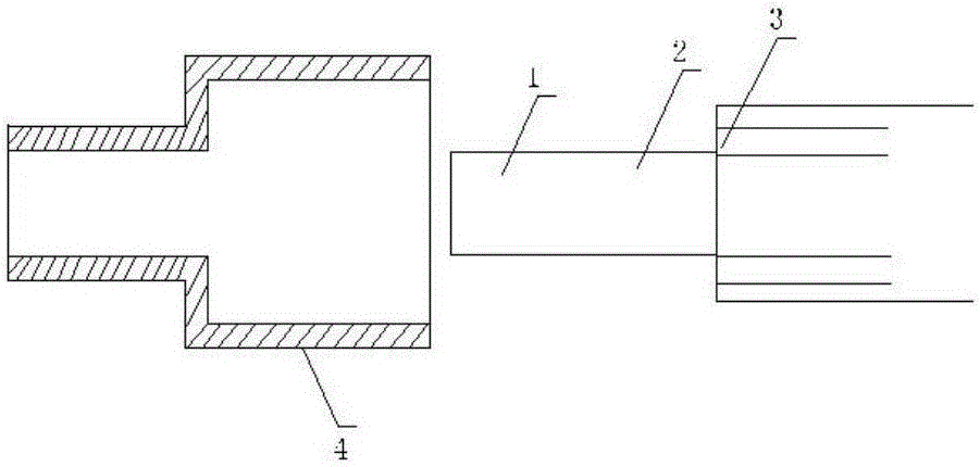 Installation device and method for OPGW terminal reservation cable of transformer substation