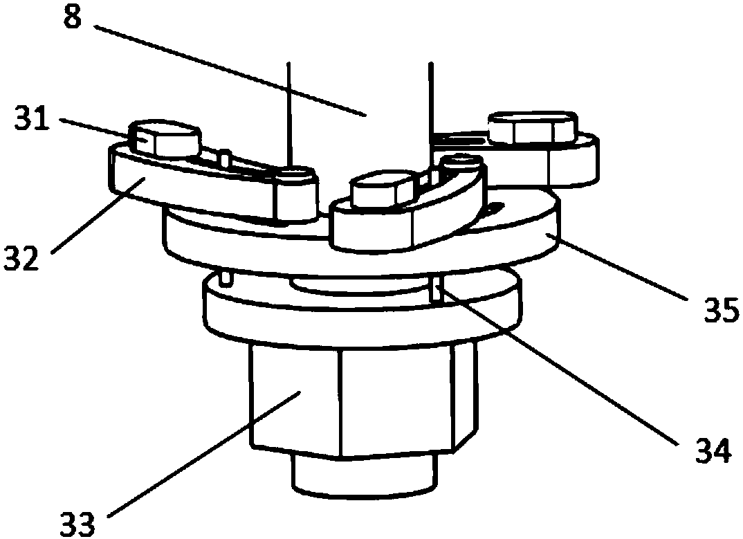 Disassembling and assembling tool for camshaft bush of diesel engine