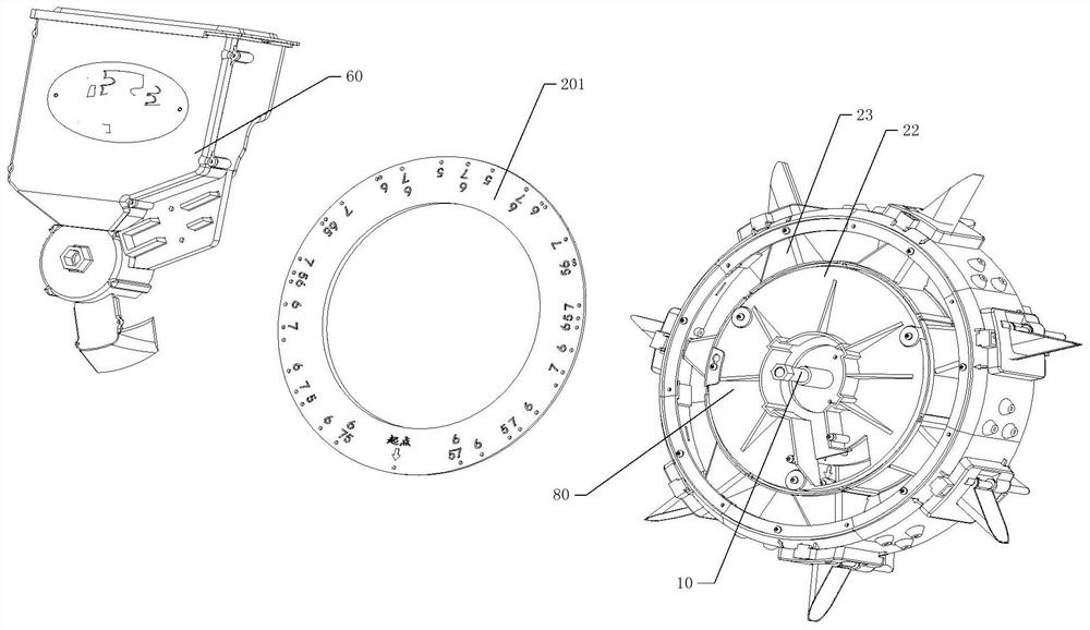 Anti-reverse-sowing finger-clamping type precision seeder