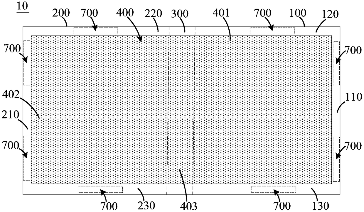 Antenna components and electronic equipment