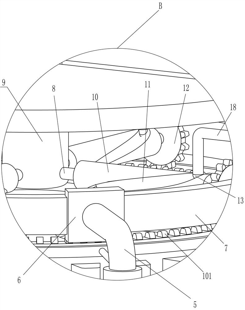 Cutting board grinding device