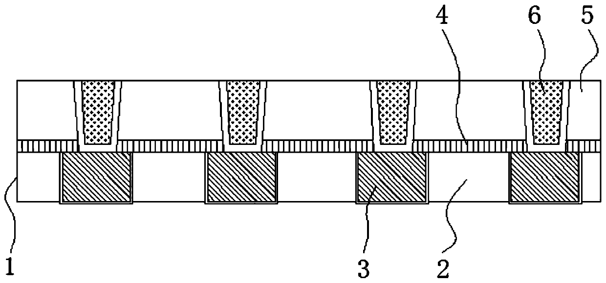 Method for preparing magnetic tunnel junction unit array