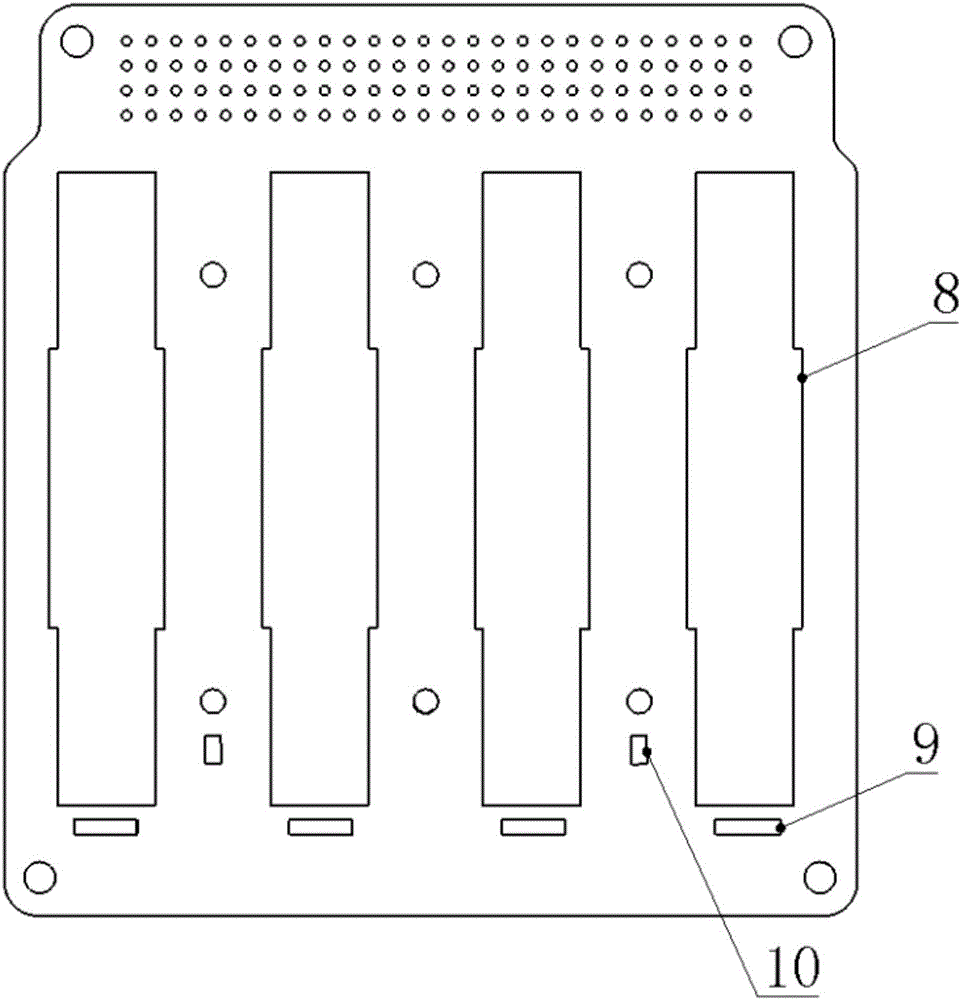 Storage battery used for double-unit CubeSat