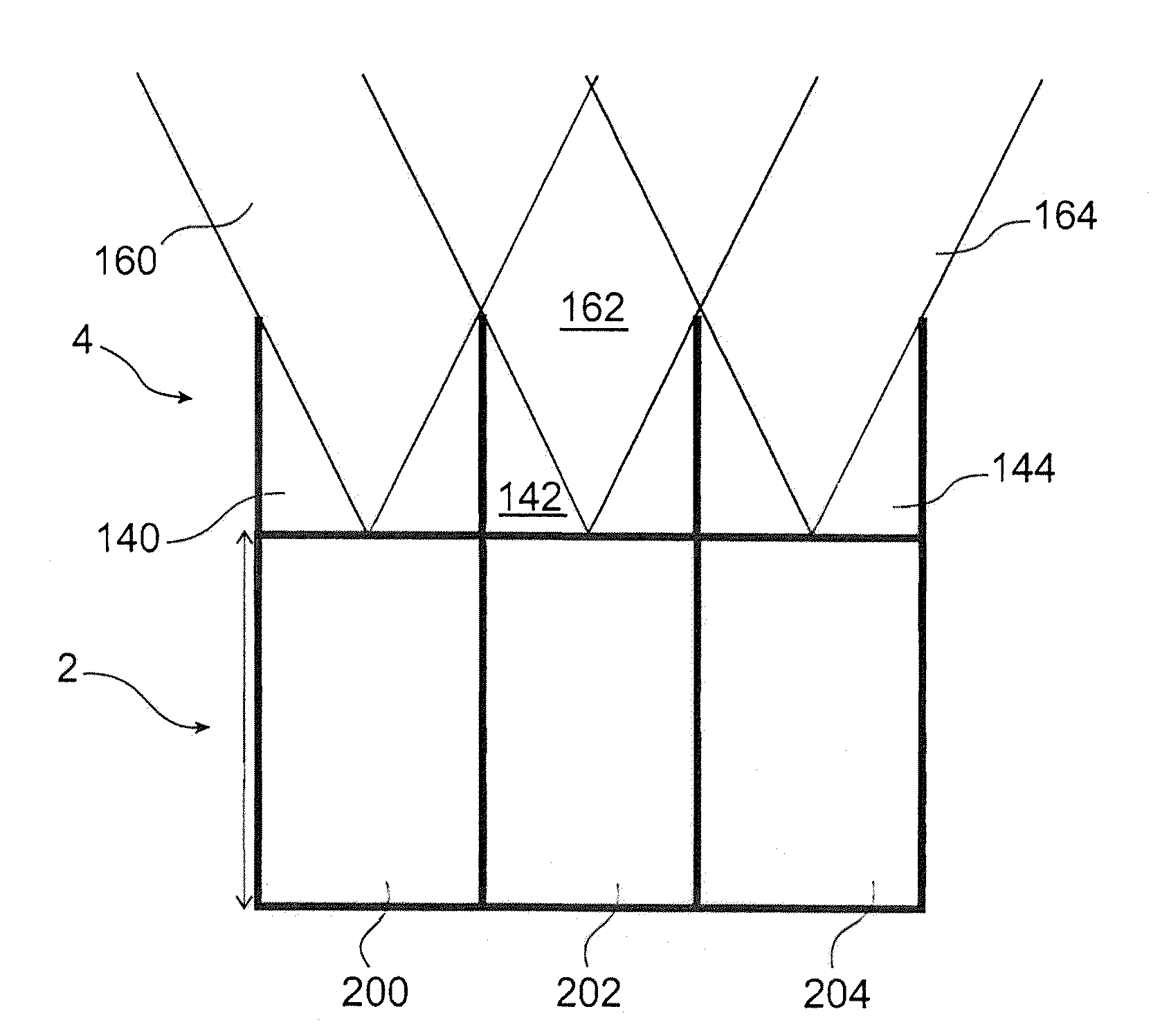 Gamma-camera utilizing the interaction depth in a detector