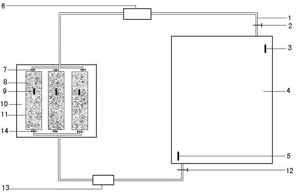 System for reutilizing bromomethane by vacuum heating