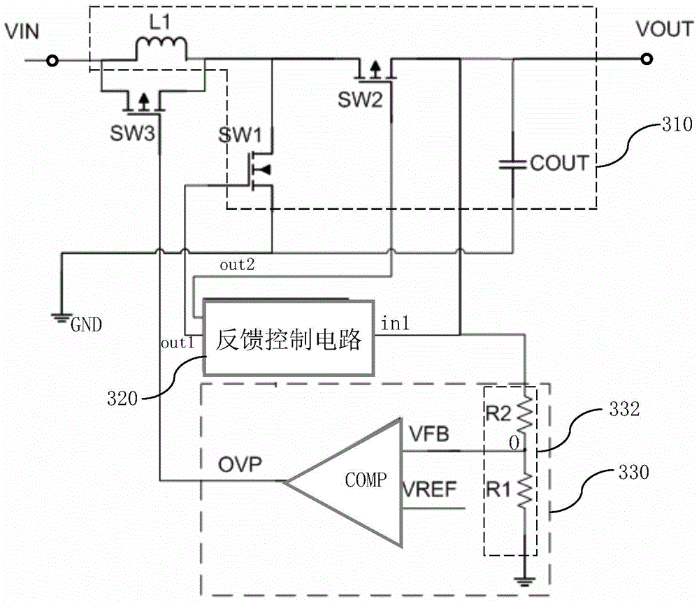 A boost dc/dc converter