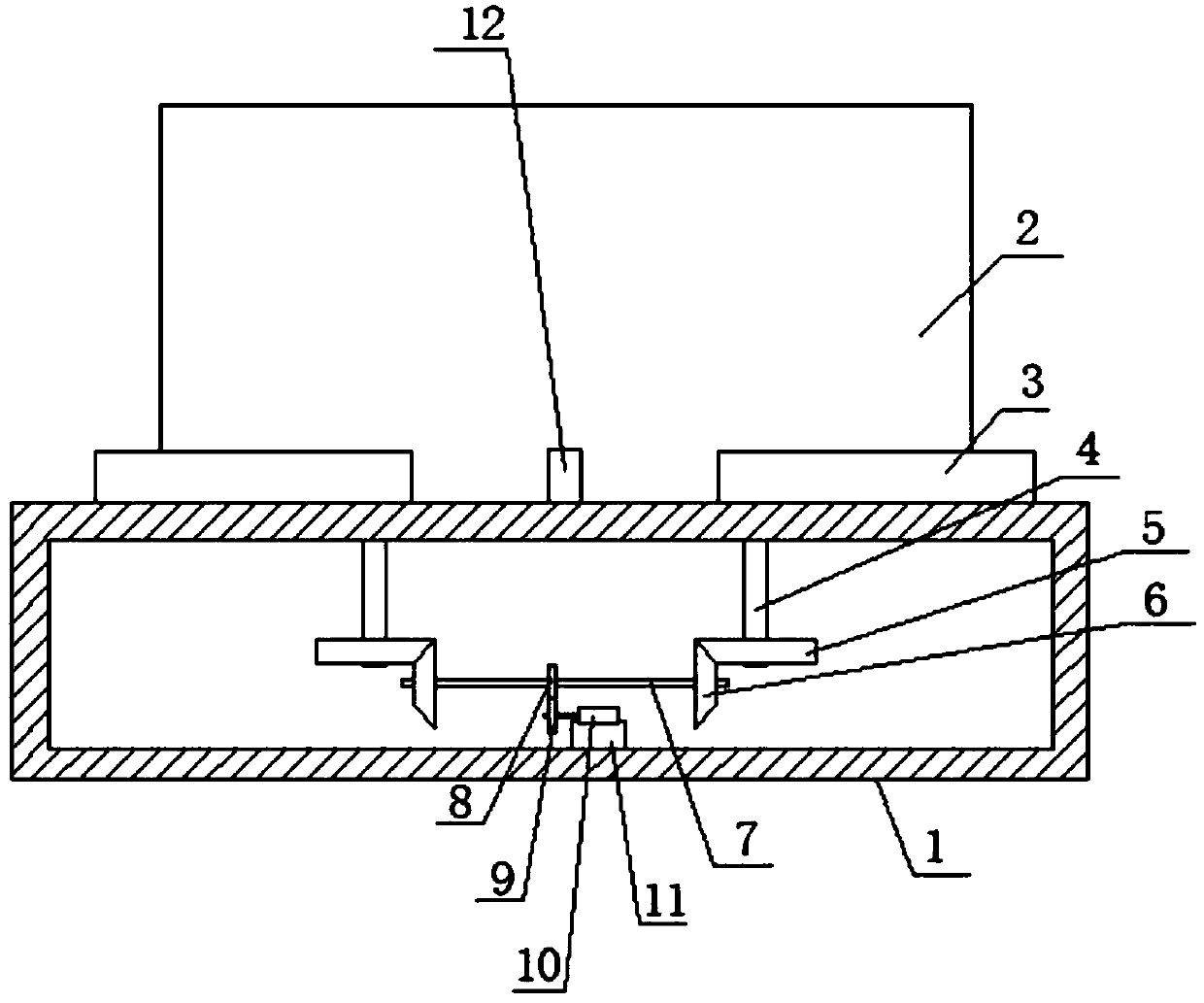 Technique for processing rotating structure of curvature-adjustable display device