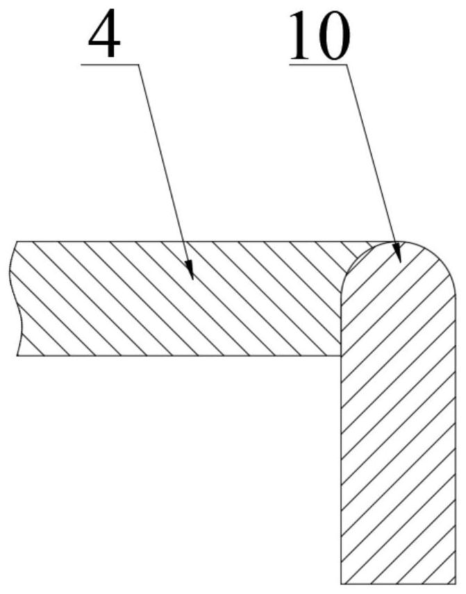 Folding rudder capable of monitoring and optimizing flutter phenomenon