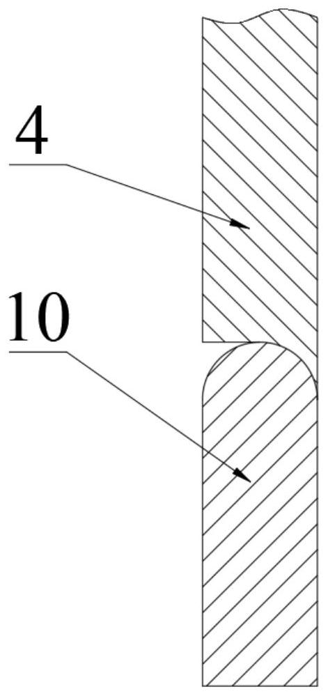 Folding rudder capable of monitoring and optimizing flutter phenomenon