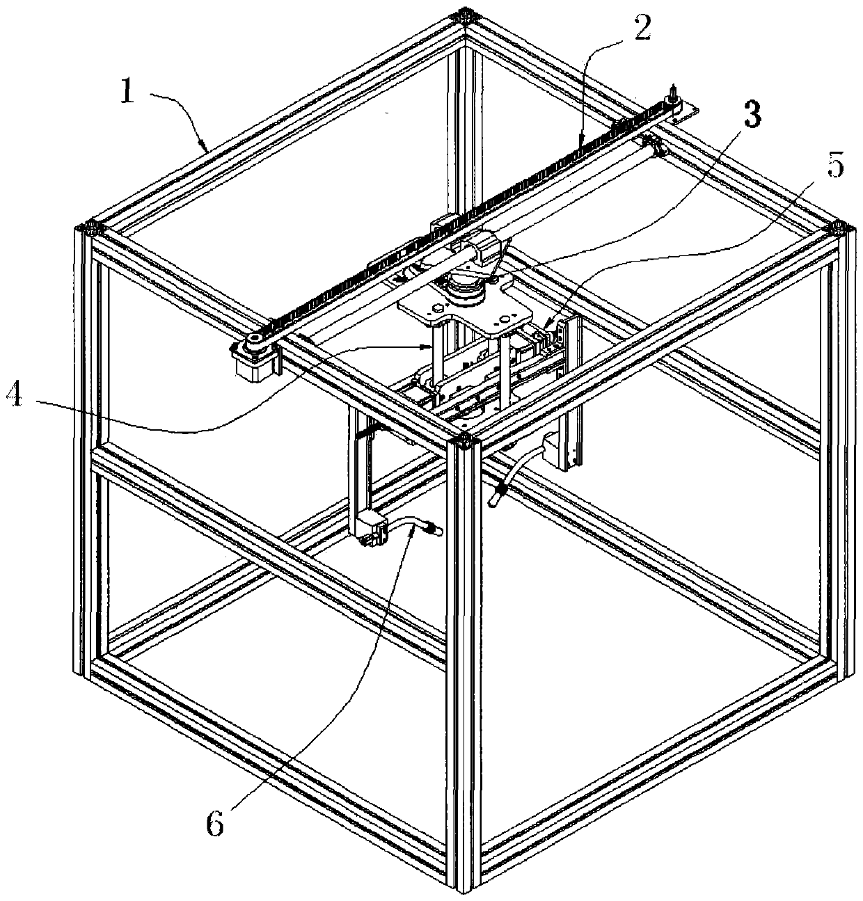 Polar coordinate numerical control fused deposition rapid prototyping machine and its forming method