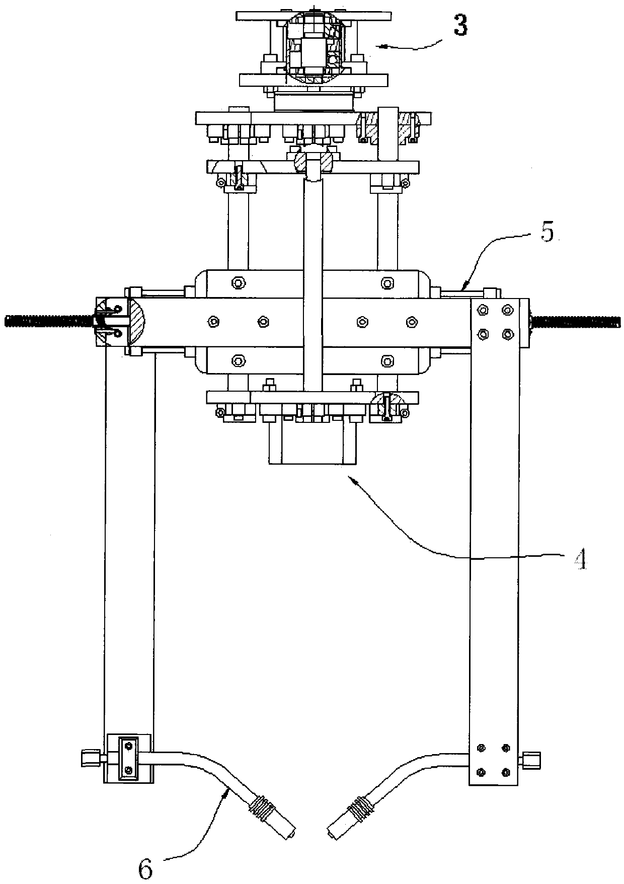 Polar coordinate numerical control fused deposition rapid prototyping machine and its forming method