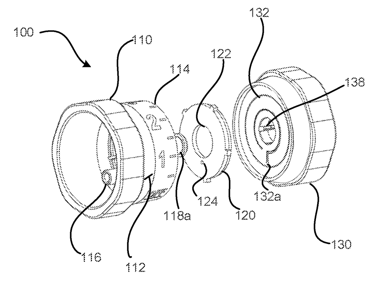 Variable flow control device, system and method